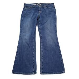 Levis Pants Womens 12 Blue 5 Pocket Design Mid Rise Boot Cut Jeans Bottoms